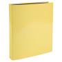 Classeur Rigide Rembordé A4 4 Anneaux EXACOMPTA - Bleu, Corail, Jaune, Mauve, Vert . Coloris aléatoire
