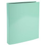 Classeur Rigide Rembordé A4 4 Anneaux EXACOMPTA - Bleu, Corail, Jaune, Mauve, Vert . Coloris aléatoire