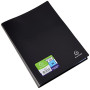 EXACOMPTA Porte-vues Opak A4 Noir - 160 Vues