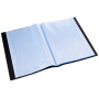EXACOMPTA Porte-vues Opak A4 Noir - 160 Vues