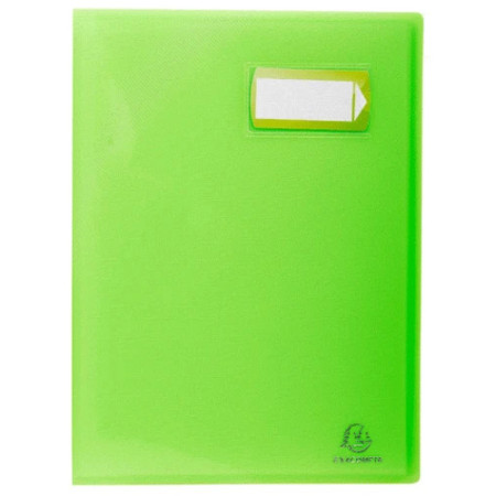 Porte-documents 80 vues - EXACOMPTA - Protection optimale de vos documents . Coloris aléatoire