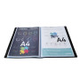 Porte-vues Opak 20 Vues Noir - EXACOMPTA