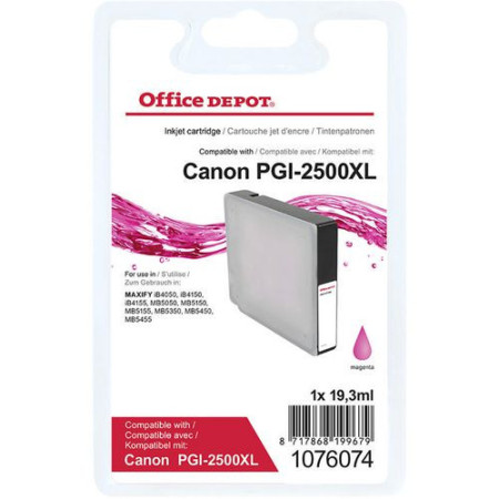 Cartouche d'encre Canon PGI-2500XL Magenta - Haute qualité et rendement élevé