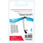 Cartouche d'encre Canon CLI-571 Cyan - Compatible - OFFICE DEPOT