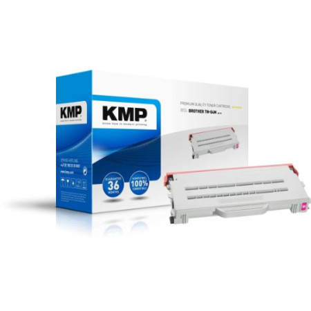 Cartouche d'encre jaune KMP pour Brother TN-20
