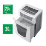 Destructeur de Documents Leitz IQ Office Pro P4 - Coupe Croisée - 20 Feuilles - Blanc