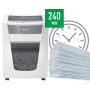 Destructeur de Documents Leitz IQ Office Pro P4 - Coupe Croisée - 20 Feuilles - Blanc