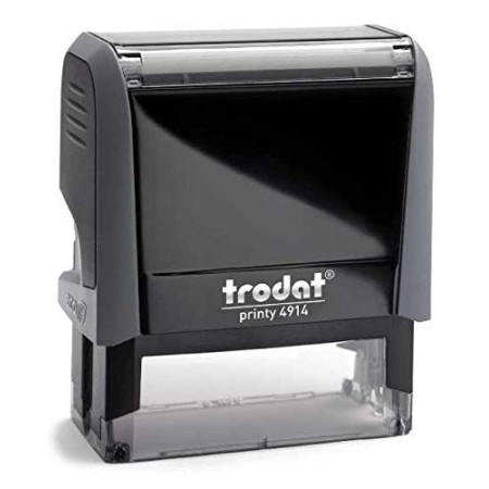 Trodat PRINTY 4.0 4914 ECO NER - Tampon Encreur Noir Durable