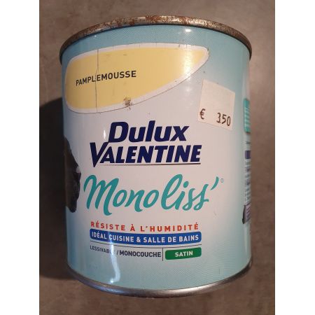 PEINTURE DULUX VALENTINE  MONOLISS PAMPLEMOUSSE