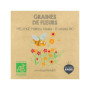 Mini kit de graines BIO de mélange de fleurs mellifères - Les petits radis