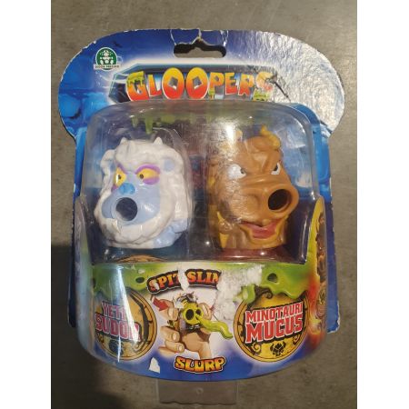 GLOOPERS YETI ET MINAUTORI MUCUSEMBALLAGE ENDOMMAGE