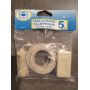 RALLONGE TELEPHONE 5M FICHE MALE FEMELLE
