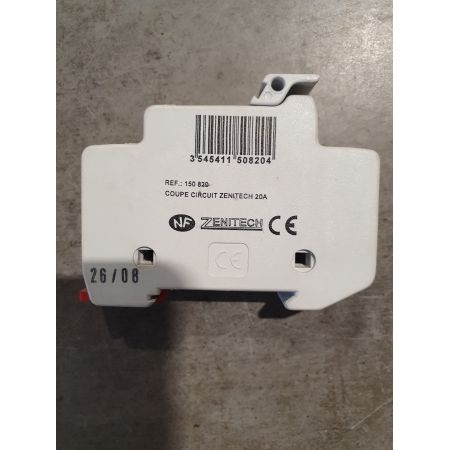 PORTE FUSIBLE ZENITECH 20A+N