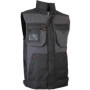 LMA Workwear RHA10239 Gilet matelassé Bodywarmer Sable LMA Gris Nuit-Noir-T.2- S-2058 T.S Taille 2