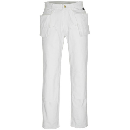 Mascot 00538-630-06-90C46 Jackson Pantalon pour Artisan Taille Longueur 90 cm-C46 Blanc
