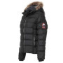 Northvalley Femme FF Isabella à Manches Courtes Veste à Capuche S Noir