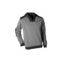 Sweat Volta zippé Gris/Noir - Taille L