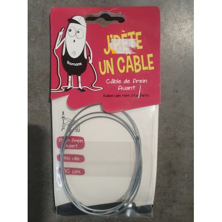 CABLE DE FREIN AVANT RAYMOND 80CM