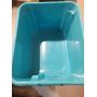 BAC DE RANGEMENT PLASTIQUE EDA TURQUOISE 18L