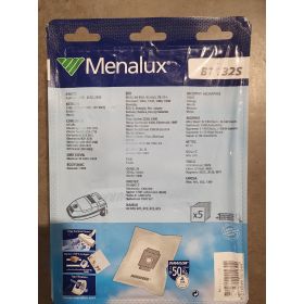 5 SACS ASPIRATEUR MENALUX BT 132S