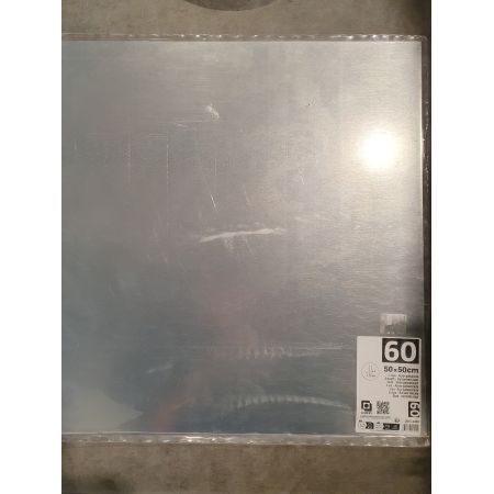 TOLE ACIER GALVA 1MM 50X50CM