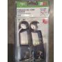 CAISSON DE VOLET ROULANT 2 SUPPORTS SIMPLES DIAMETRE 28 ARGENTE