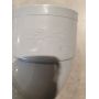 COUDE PVC GRIS 45° ADEQUA FEMELLE FEMELLE DIAMETRE 100