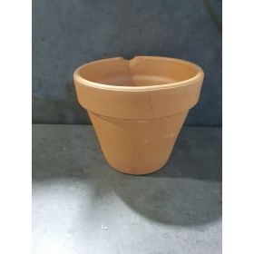 POT STANDARD DIAMETRE 12CM EBRECHE SUR LE HAUT ET LEGEREMENT FENDU SUR 2CM