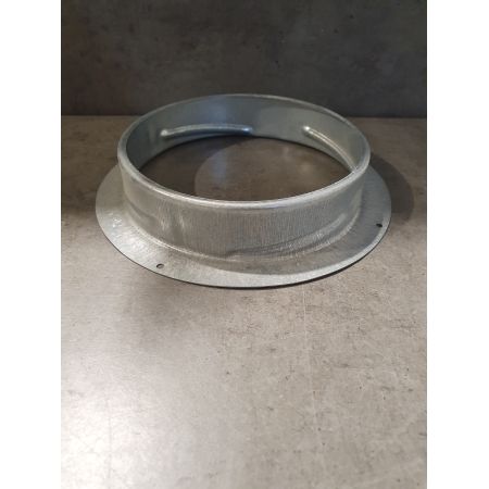 FLANGE DE VENTILATION EN GALVA DIAMETRE 12CM