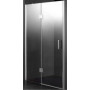 Porte de Douche Pivotante Verre Clair 90 Nox