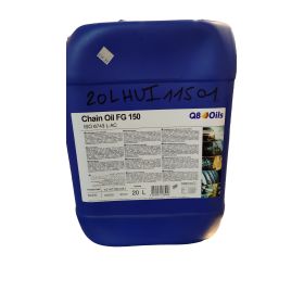 Huile Chaîne Tronçonneuse Q8 Oils FG 150 - 20 Litres
