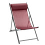 Chilienne Jardin Bordeaux Pliable Confort