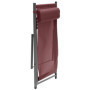 Chilienne Jardin Bordeaux Pliable Confort