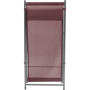 Chilienne Jardin Bordeaux Pliable Confort