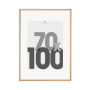 Cadre Photo Bois Clair 70x100cm - Atmosphera