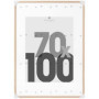 Cadre Photo Bois Clair 70x100cm - Atmosphera