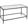 Table Basse Verre Noir Moderne - Style Minimaliste
