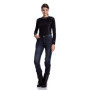 Roleff Racewear Jean Aramide Moto Femme Bleu