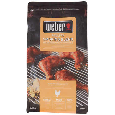 Copeaux Bois Weber Volaille - Saveur Fumée Délicate