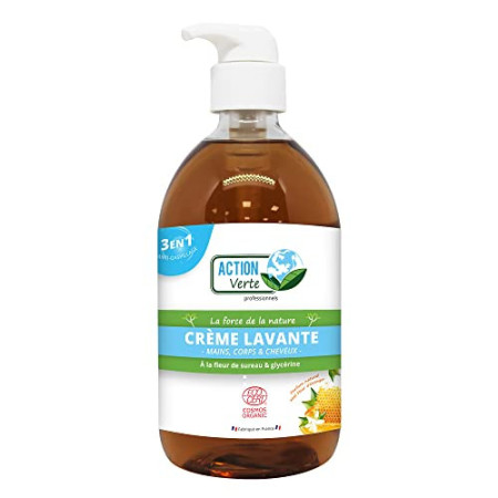 Crème Lavante Action Verte Bio 500ml