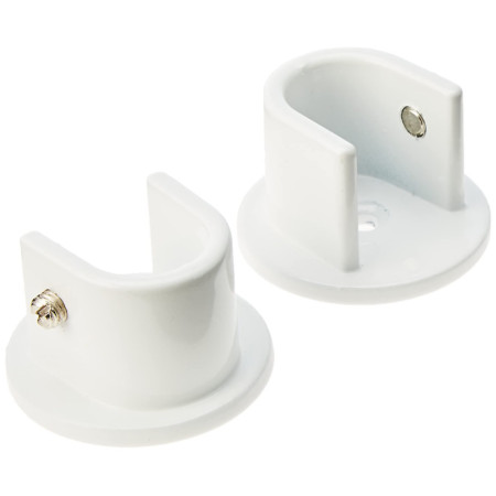 Supports Rideaux Ateliers 28 - Blanc