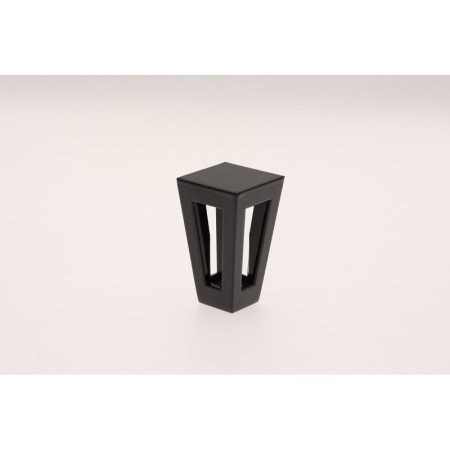 2 x Embouts Tetra Noirs pour Barre 20mm - Ateliers 28