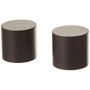 Embouts Tringle Rideaux ATELIERS 28 - Noir (Lot 2)