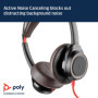 Casque Plantronics Blackwire 7225 - Réduction de Bruit