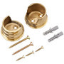 Supports Rideaux Laiton Vieilli ATELIERS 28