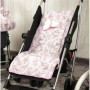 Tapis Poussette Babyline Rose - Confort Bébé