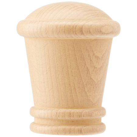 Embout de Tringle Corona D35 - Hêtre PEFC - Ateliers 28