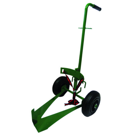 Chariot robuste pour bouteilles de gaz - Vert
