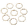 Ronds Bois Blanchis - Lot de 10 - Déco Rustique