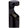 Embouts Rideaux Cylindriques Noir Mat Ateliers 28
